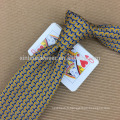 Cravates 100% faites à la main faites sur commande de soie d&#39;hommes faits sur commande de noeud